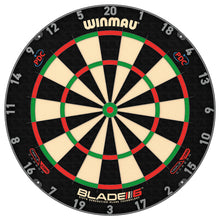 Lade das Bild in den Galerie-Viewer, Dartboard Winmau Blade 6 Triple Core Carbon PDC