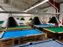 Lade das Bild in den Galerie-Viewer, Billardlampe 3-flammig - matt schwarz