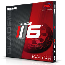 Lade das Bild in den Galerie-Viewer, Dartboard Winmau Blade 6 Triple Core Carbon PDC
