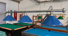 Lade das Bild in den Galerie-Viewer, Billardlampe 3-flammig - blau
